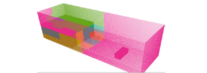 3-D Domain Decomposition