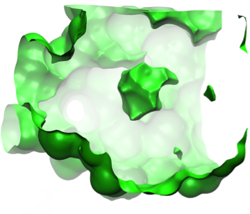 solvent cavity for the T4 lysozyme protein