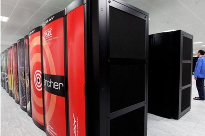 Photograph of ARCHER supercomputer